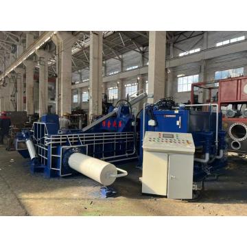 Aluminum Iron Steel Sheets Baler With Octagonal Bale