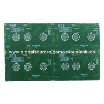 Immersion Gold PCB in Double Sides, 1.6mm Board Thickness