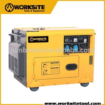 DGS106 Worksite Brand 5000W 5KW Silent Diesel Generator