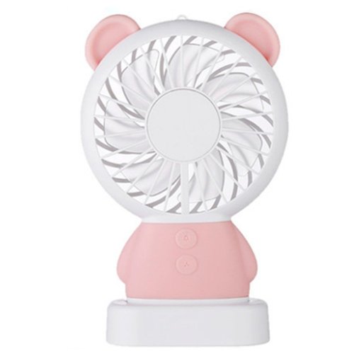 2018 LED Rechargeable Handheld USB Portable Mini Fan