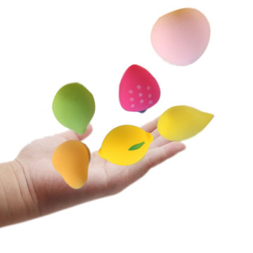 New Lovely Fruit Design Shape 0-Latex Makeup Sponge