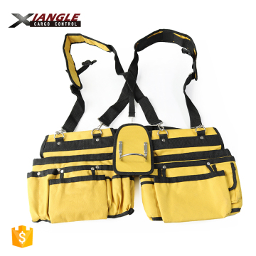 Cintura utensile in tela da 10 tasche per carpentieri HVAC Essentials
