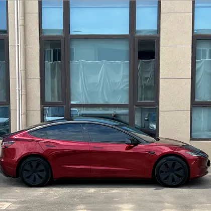 Liquid Metal Dragon Blood Car Wrap