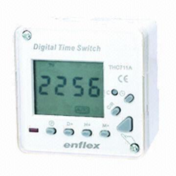 Time Switches, Digital, with 7-day/24hr Programming