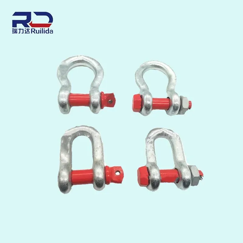 D-Type Shackle with Corrosion Resistance
