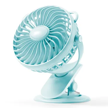 Portable USB Rechargeable Stroller Fan with Mini 3 Gears and Clip-On Design