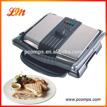 Electric Panini Grill / BBQ Grill With Cover Kitchen bbq Grill