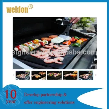 Non-stick BBQ Grill Mat, Easy Clean, Reusable, Dishwasher Safe Super Tough Grilling Tool