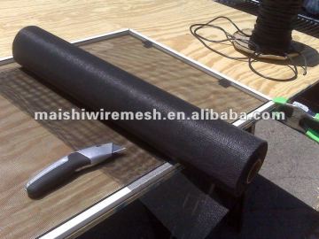 18X16mesh black color fiberglass insect mesh window screen