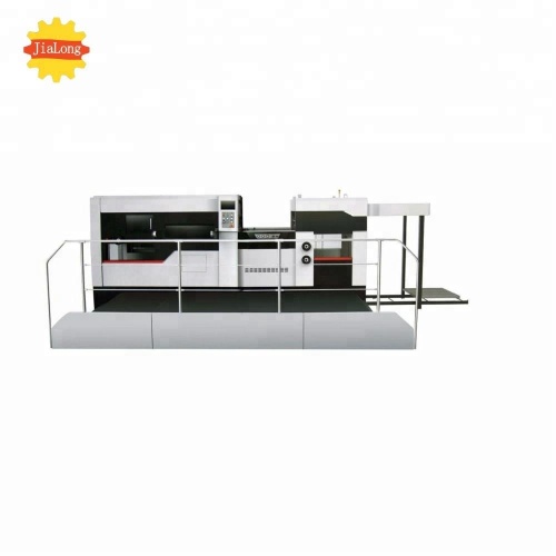 cardboard carton creasing and die cutting machine