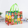 Christmas Logo Printing Recycled Non-Woven Tote Bags