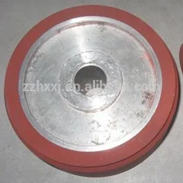 Silicone rubber stamping roller