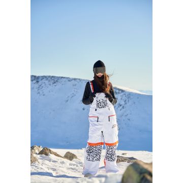 Women Snow Bibs Adjustable Overalls Pants