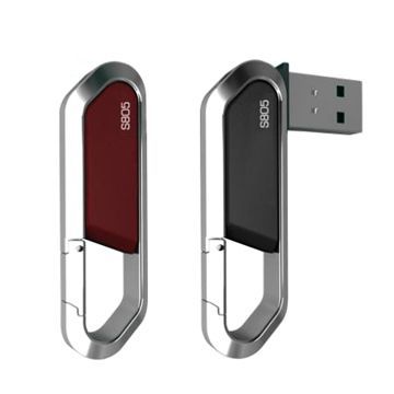 USB Drives with Fashionable Design Casing and Key Chains, Full-color Logo Service