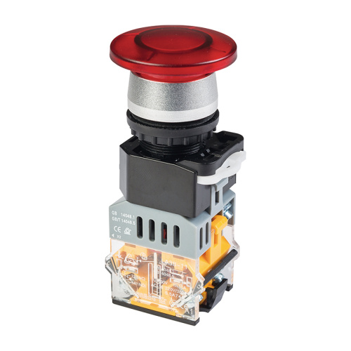 Rotary Key Reset Emergency Stop Button