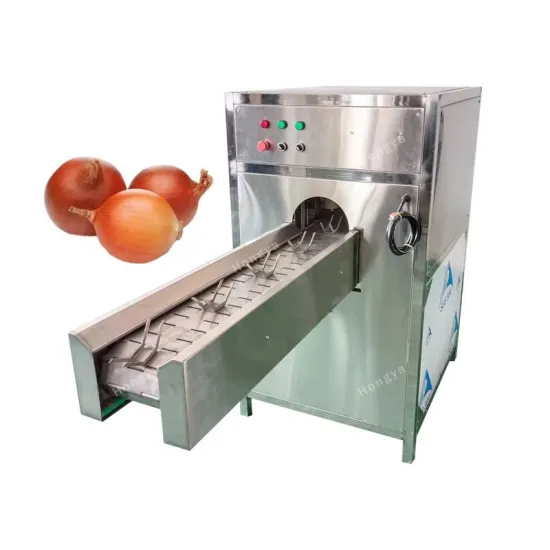 High Productivity Onion Top and Tail Cutting Machine - Root Cutter