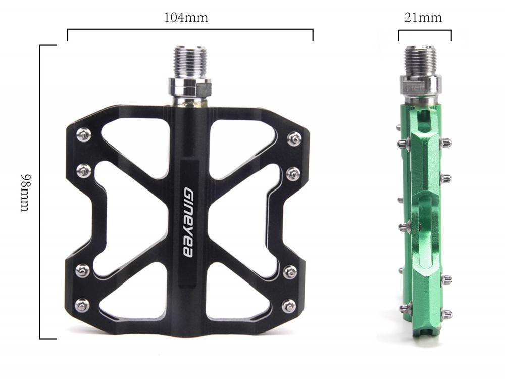 Pedales de plataforma ultraligeros para bicicleta de montaña CNC