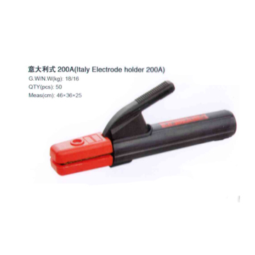 200A/300A/500A Italy Type Welding Electrode Holder for Electrodes