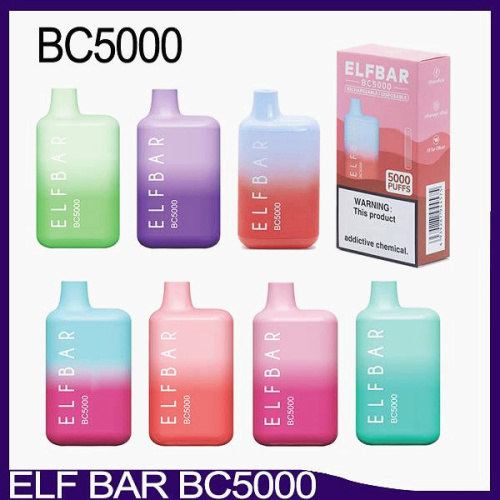 E Cigarette Elf Bar BC5000 Puffs Vape descartável