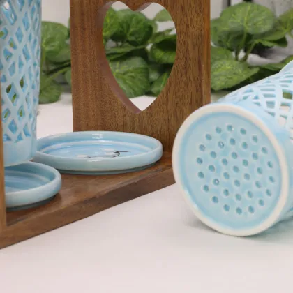 Wooden Kitchen Utensils Set chopsticks kitchenware holder