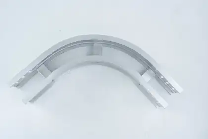 Aluminum alloy cable trunking round bend accessories