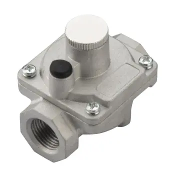 Pressure stabilization valve for oven