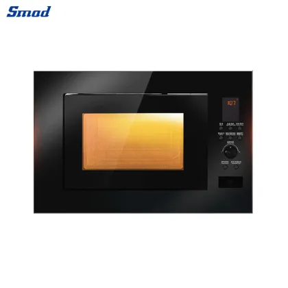 25L 900W OEM Electric Digital Built-in Auto Type Grill Microwave Oven