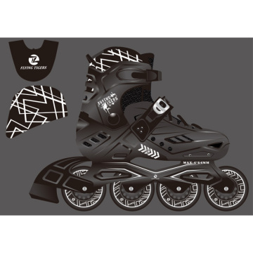 Best-Selling Adjustable Inline Skates with One-Piece Private Mold for Boys and Girls
