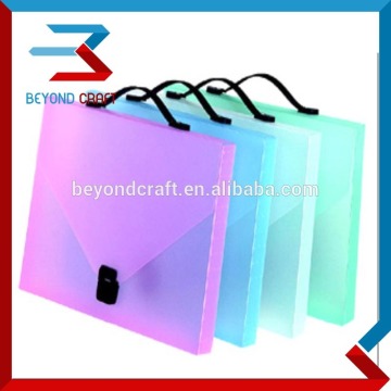 stationery file box A4 A5 pp document box with handle