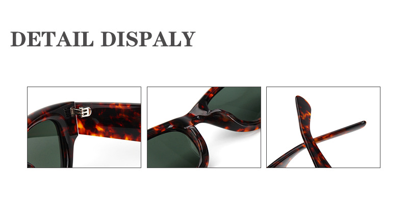 Mellume Unisex Chunky Square Acetate Fashion Sunglasses ME2122-detail