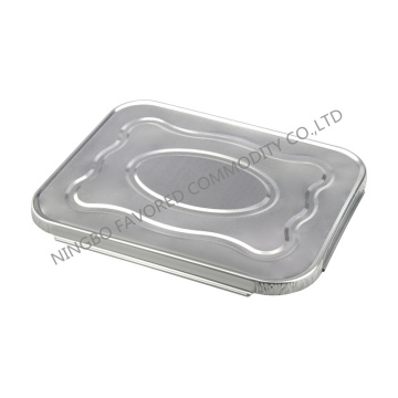 Aluminiumfolie container deksel 5LB langwerpig pan deksel