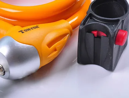Tonyon colorful bicycle cable lock agent