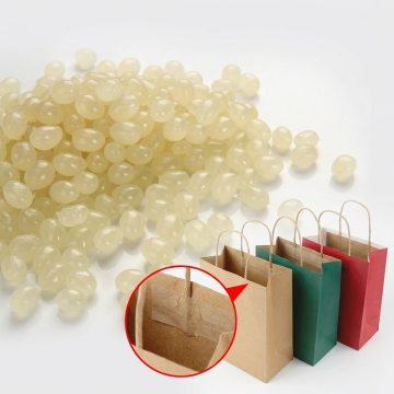 Strong Bond EVA Hot Melt Adhesive for Paper Handle to Paper Bag Attachment TONGDE 8023