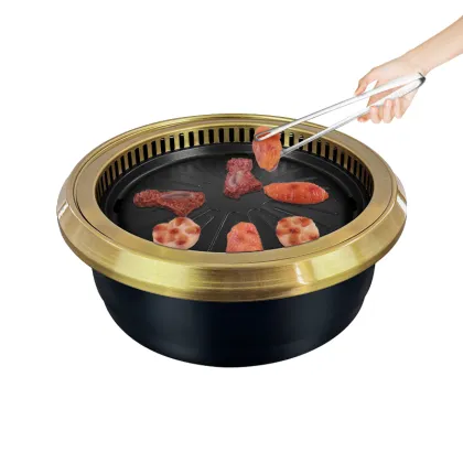 Restaurant dining table korean grill table