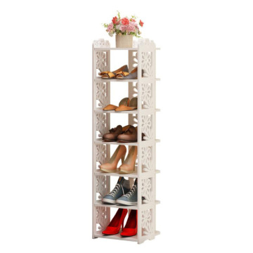 Floor PVC Shoe Display Shoe Shelf