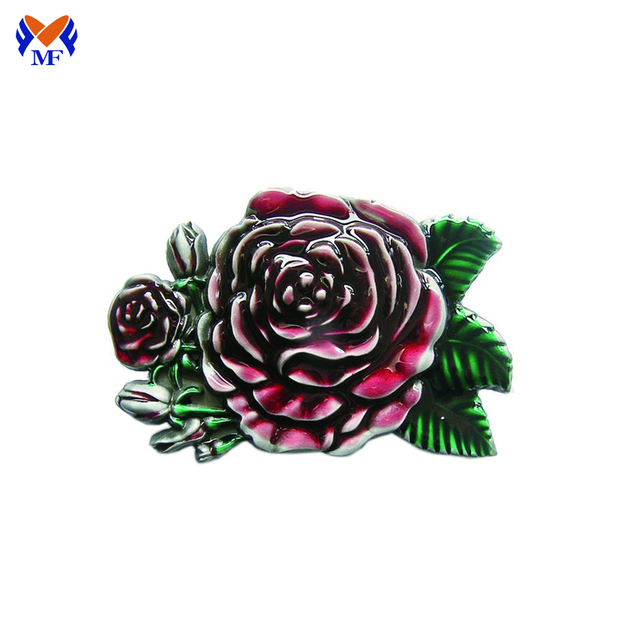 Rose Flower Belt Buckle