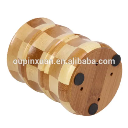 carved bamboo spoon & fork stand holder rack,cheap kitchenware