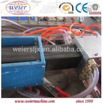 New PE PP WPC wood plastic composite profile floor extrusion line machine