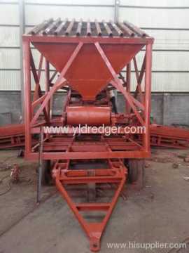 Alluvial Land Mobile Gold Waschanlage