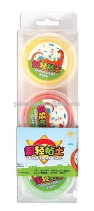 Non-toxic Ultra light weight polymer clay magic modeling clay