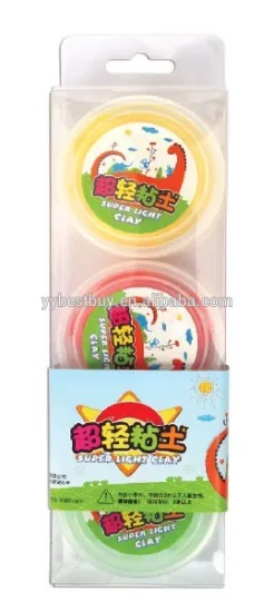 Non-toxic Ultra light weight polymer clay magic modeling clay