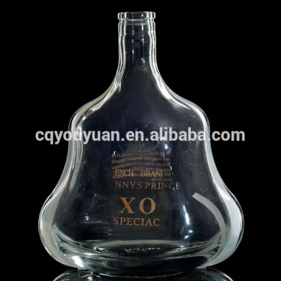 Empty Custom Big Crystal Bottles for Wine 1 Liter Wine Bottles