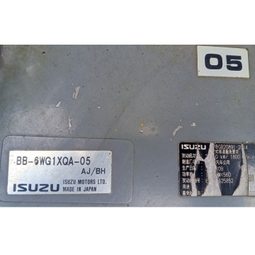 ENGINE ISUZU BB 6WG1QXA-05 FOR HITACHI ZX670LCH