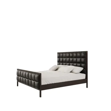 Elegant Mid-Century Bed Frame for Modern Living Spaces