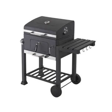 22-Inch Charcoal Grill Outdoor BBQ Smoker Picnic Camping Patio Backyard Cooking