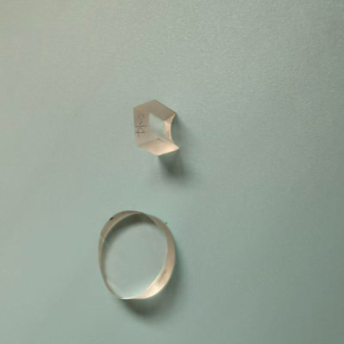 Lentes Plano-Côncavas de Sílica Fundida UV