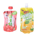 offset printing recycling stand up pouch for juice