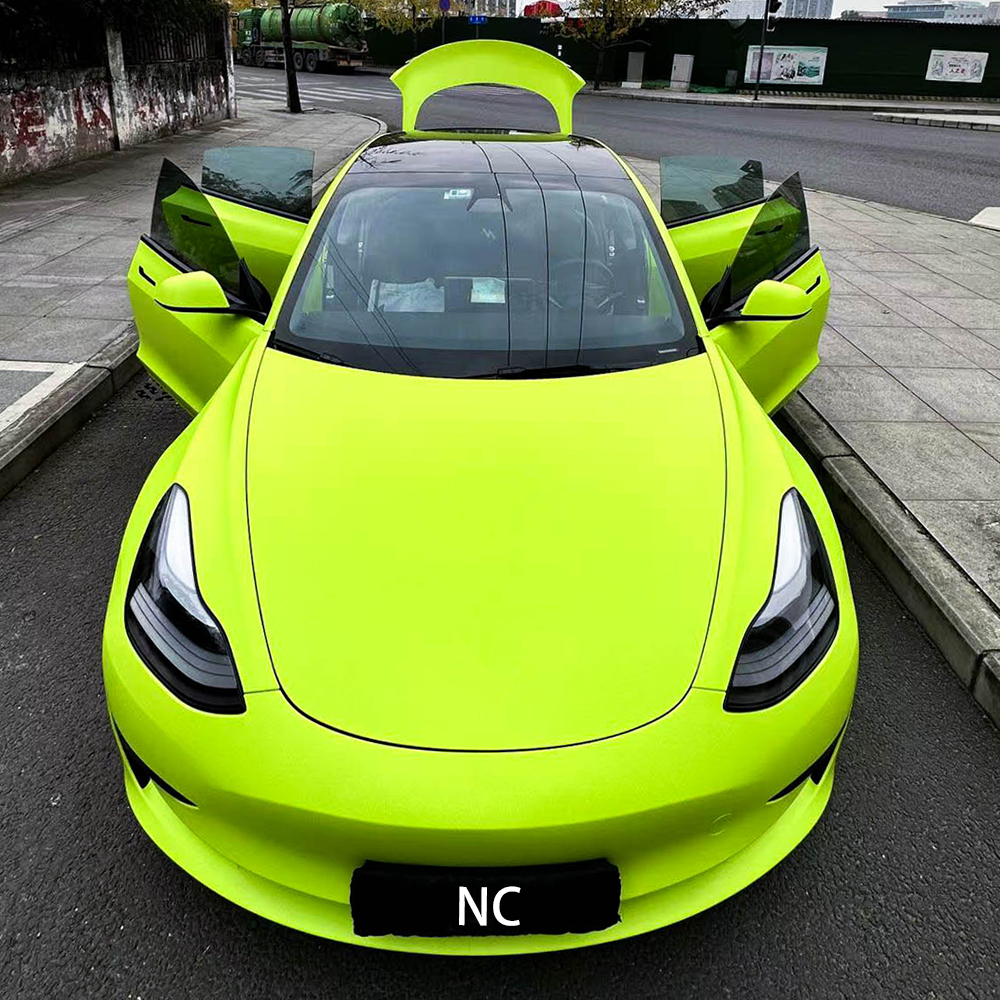 Extinction Napier Green Car Wrapping