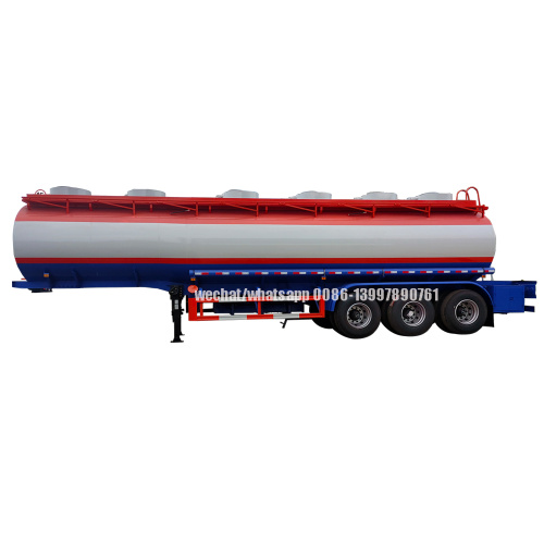 3 Axles 40,000liters Oil/Fuel Tanker Semi Trailer