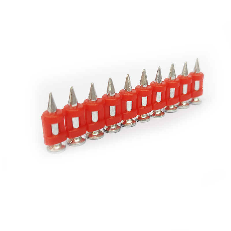 Red fixed clip-tip gas nail